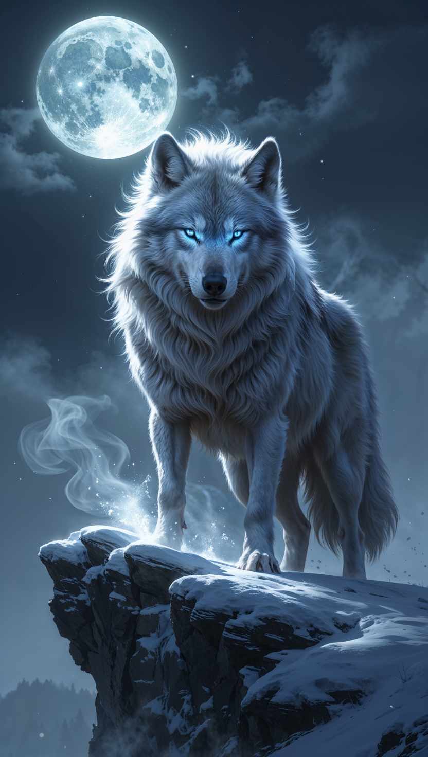 Lunar Wolf – Spirit of the Night