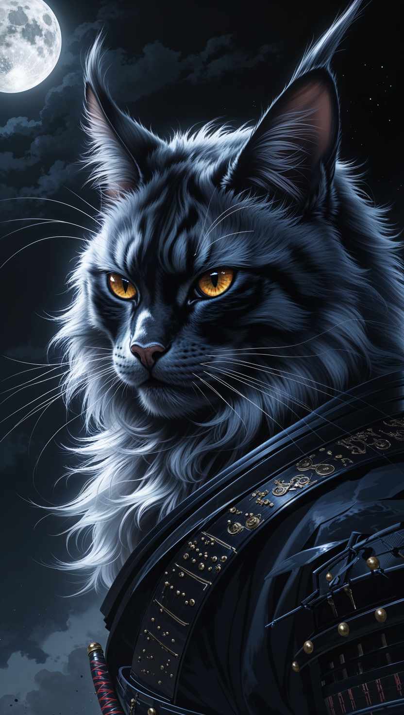 Samurai Cat