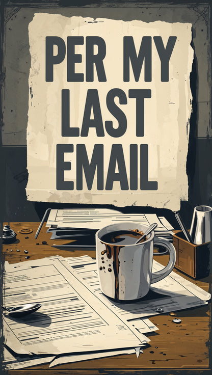 Per My Last Email – Office Humor