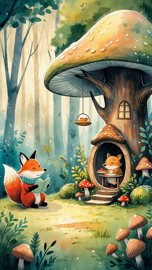 Woodland Cafe - cozy mood