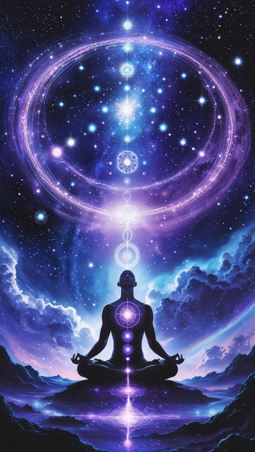 Cosmic Awakening – Chakra Alignment in the Infinite Universe