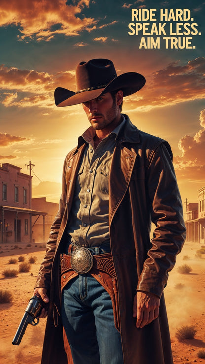 Ride Hard. Speak Less. Aim True.